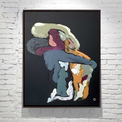 black-canvas-painting-man-proposing-figurative-abstract
