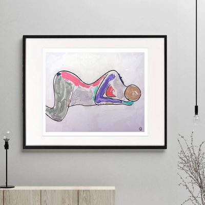 Sarah Jane Modern Figurative Fine Art Print Woman Sleeping