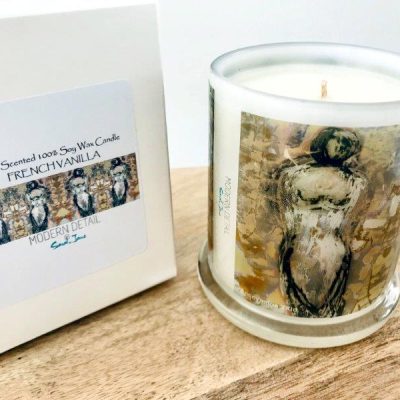 Luxury Candles By Sarah Jane artist people artwork Anonymous XXId with Natural Soy Wax