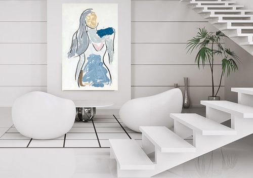 designer-white-home---modern-painting-woman-soft---bodyline-V---sarah-jane-art