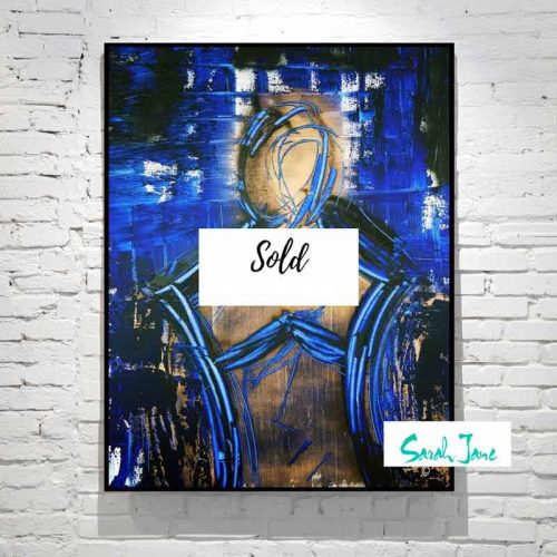 sarah-jane-paintings-sold---faceless-painting-modern-abstract-man-unknown---dark-colours