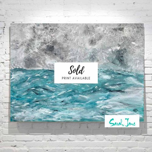 sarah-jane-paintings-sold---storm-IV-painting-contemporary-rough-ocean-grey-skies